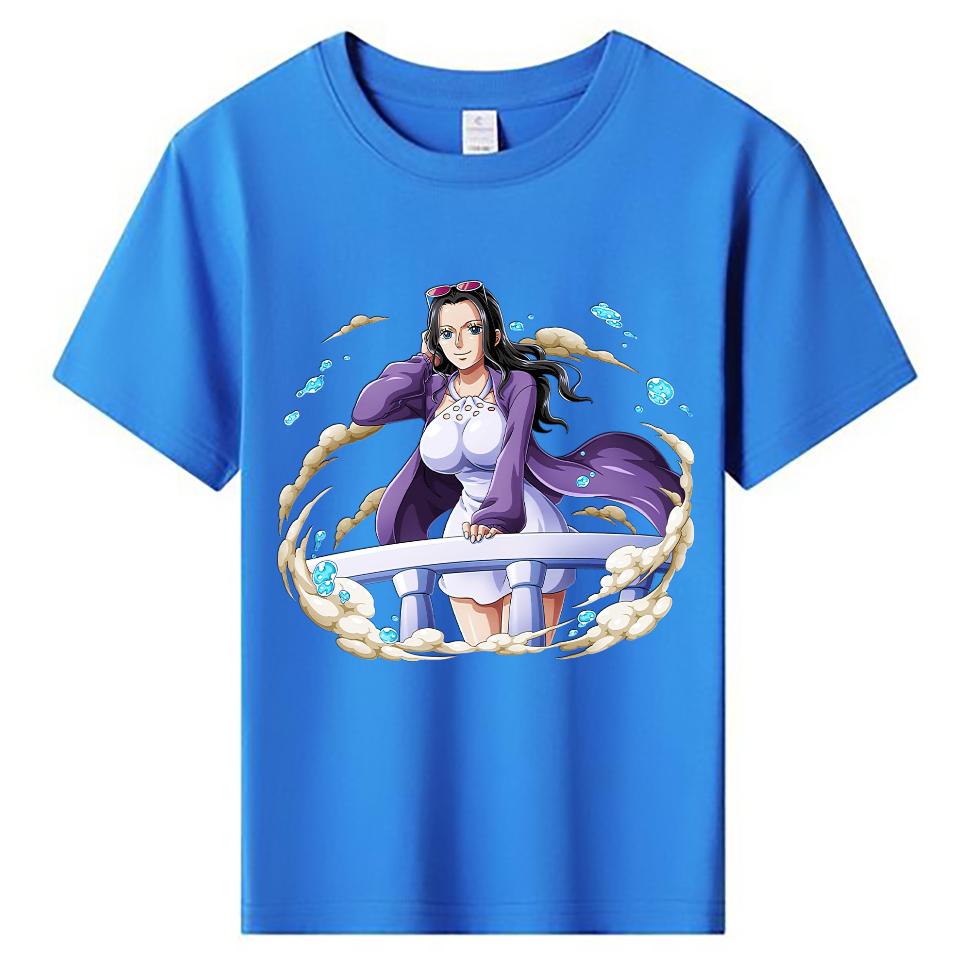 ワンピース ニコ・ロビン ONE PIECE Nico Robin 綿100％キッズTシャツ（フロントプリント）